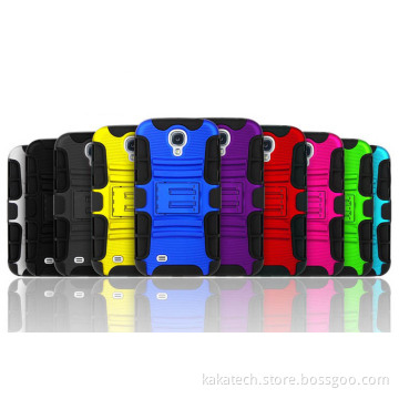Combo Protective Case for Samsung Galaxy S4 I9500 with Kick-Stand